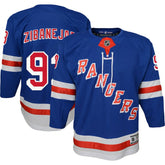 Mika Zibanejad New York Rangers Youth Home Premier Player Jersey - Blue | NHL Clearance