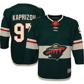 Kirill Kaprizov Minnesota Wild Youth Home Premier Player Jersey - Green | NHL near me