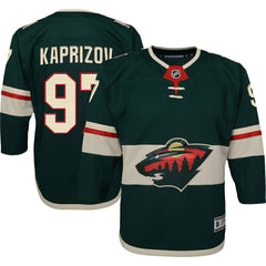 Kirill Kaprizov Minnesota Wild Youth Home Premier Player Jersey - Green | NHL near me