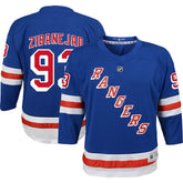 Mika Zibanejad New York Rangers Youth Home Replica Player Jersey - Blue | NHL Clearance