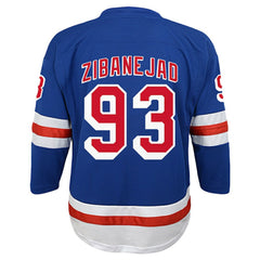 Mika Zibanejad New York Rangers Youth Home Replica Player Jersey - Blue | NHL Clearance