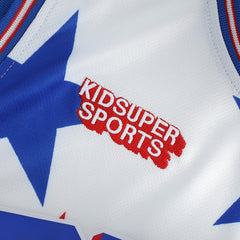 Fanatics Philadelphia 76ers NBA & KidSuper Studios Unisex Hometown Jersey White