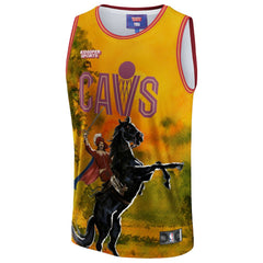 Fanatics Cleveland Cavaliers NBA & KidSuper Studios Unisex Hometown Jersey Gold