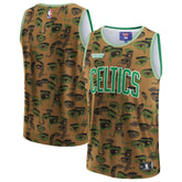 Fanatics Boston Celtics NBA & KidSuper Studios Unisex Hometown Jersey Brown