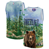 Fanatics Memphis Grizzlies NBA & KidSuper Studios Unisex Hometown Jersey Teal