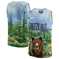 Fanatics Memphis Grizzlies NBA & KidSuper Studios Unisex Hometown Jersey Teal
