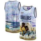 Fanatics Dallas Mavericks NBA & KidSuper Studios Unisex Hometown Jersey Blue