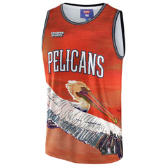 Fanatics New Orleans Pelicans NBA & KidSuper Studios Unisex Hometown Jersey Red