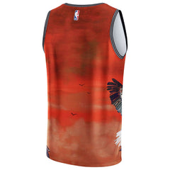 Fanatics New Orleans Pelicans NBA & KidSuper Studios Unisex Hometown Jersey Red