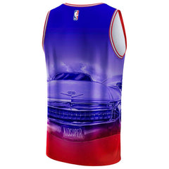 Fanatics Detroit Pistons NBA & KidSuper Studios Unisex Hometown Jersey Red