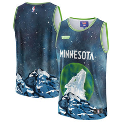 Fanatics Minnesota Timberwolves NBA & KidSuper Studios Unisex Hometown Jersey Blue