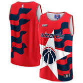 Fanatics Washington Wizards NBA & KidSuper Studios Unisex Hometown Jersey Red