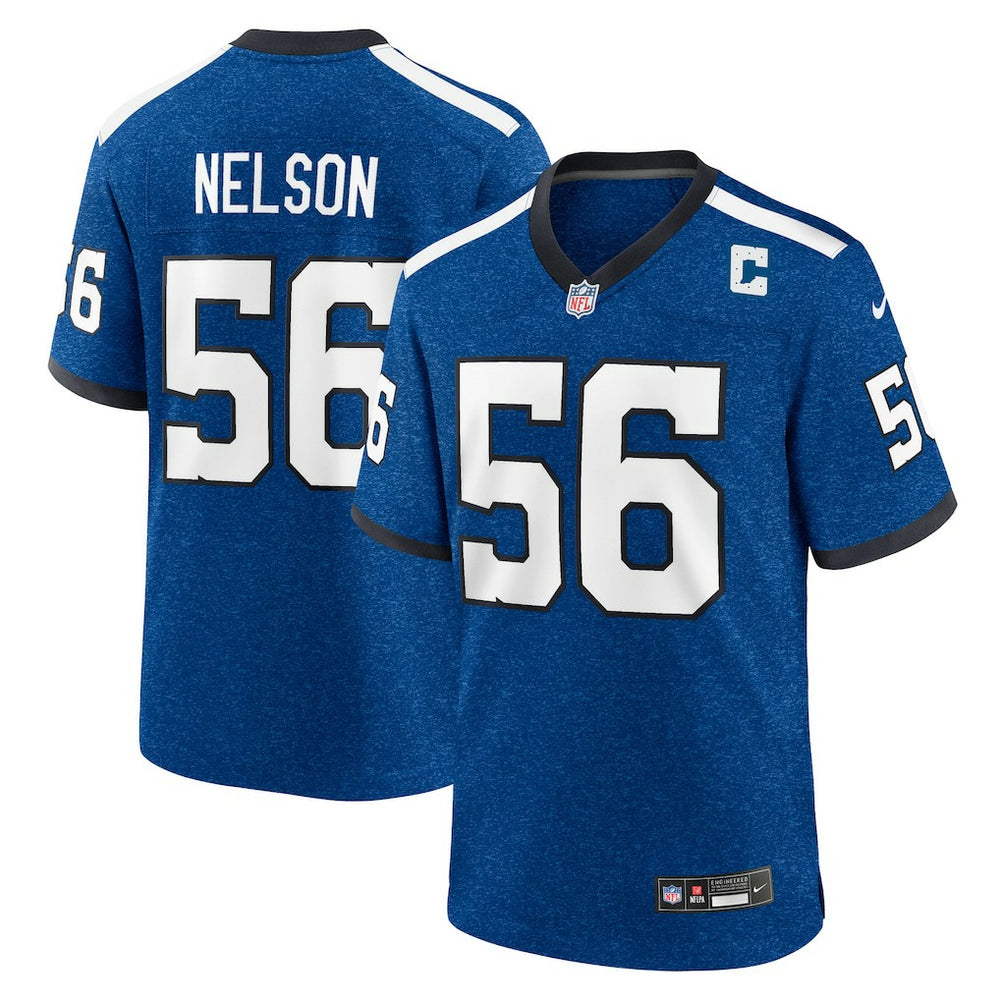 Quenton Nelson Indianapolis Colts Indiana Nights Alternate Game Jersey - Royal - Nike