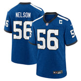 Quenton Nelson Indianapolis Colts Indiana Nights Alternate Game Jersey - Royal - Nike