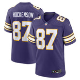 T.J. Hockenson Minnesota Vikings Classic Player Game Jersey - Purple - Nike