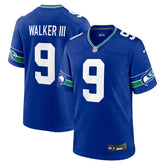 Kenneth Walker III Seattle Seahawks Throwback Player Game Jersey - Royal - Nike