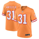 Antoine Winfield Jr. Tampa Bay Buccaneers Throwback Game Jersey - Orange - Nike