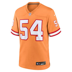 Lavonte David Tampa Bay Buccaneers Throwback Game Jersey - Orange - Nike