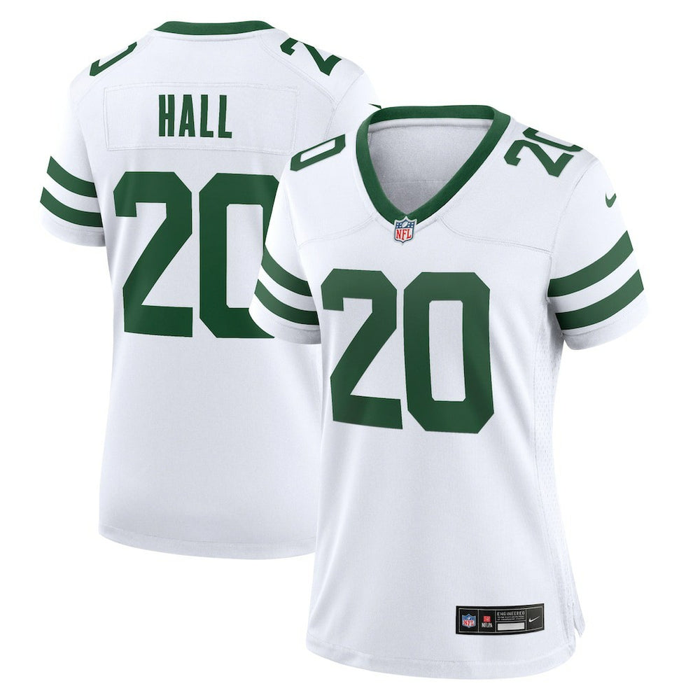 Breece Hall New York Jets Women's Game Jersey - Legacy White - Nike