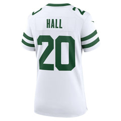 Breece Hall New York Jets Women's Game Jersey - Legacy White - Nike