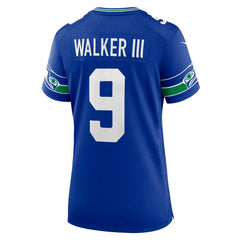 Kenneth Walker III Seattle Seahawks Women's Player Jersey - Royal - Nike