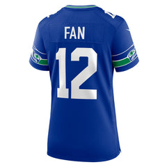 12s Seattle Seahawks Women's Player Jersey - Royal - Nike
