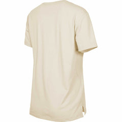 New England Patriots New Era Women's Third Down Historic T-Shirt - Tan - NFL
