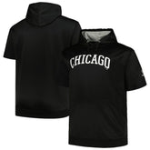 Chicago White Sox Profile Big & Tall Contrast Short Sleeve Pullover Hoodie Outlet