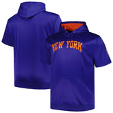 New York Mets Profile Big & Tall Contrast Short Sleeve Pullover Hoodie Discount