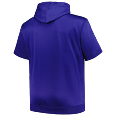 New York Mets Profile Big & Tall Contrast Short Sleeve Pullover Hoodie Discount