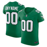 Philadelphia Eagles 2nd Alternate Vapor F.U.S.E. Elite Custom Jersey - Kelly Green - Nike