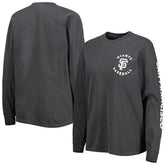 San Francisco Giants Soft as a Grape Women's Team Pigment Dye Long Sleeve T-Shirt Near Me