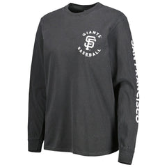 San Francisco Giants Soft as a Grape Women's Team Pigment Dye Long Sleeve T-Shirt Near Me