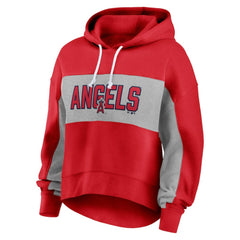 Los Angeles Angels Fanatics Women's Filled Stat Sheet Pullover Hoodie Near Me