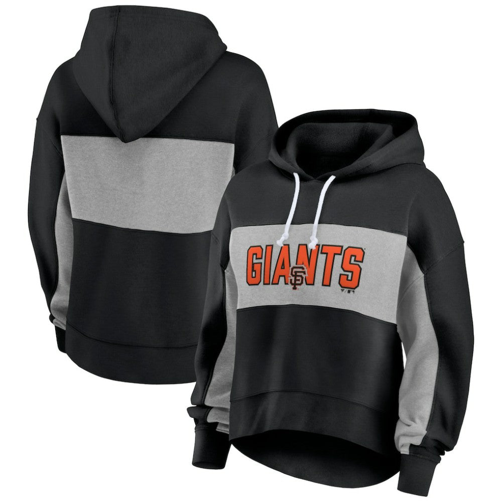 San Francisco Giants Fanatics Women's Filled Stat Sheet Pullover Hoodie Sale