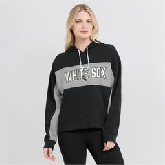 Chicago White Sox Fanatics Women's Filled Stat Sheet Pullover Hoodie Outlet