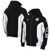 Nike Brooklyn Nets 2023/24 Authentic Showtime Full-Zip Hoodie Black