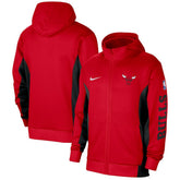 Nike Chicago Bulls 2023/24 Authentic Showtime Full-Zip Hoodie Red