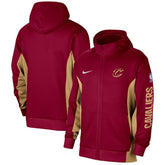 Nike Cleveland Cavaliers 2023/24 Authentic Showtime Full-Zip Hoodie Wine