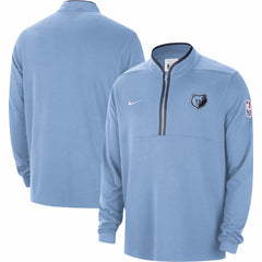 Nike Memphis Grizzlies Authentic Performance Half-Zip Jacket Light Blue