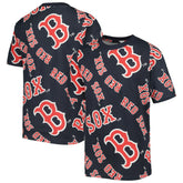 Boston Red Sox Stitches Youth Allover Team T-Shirt Discount