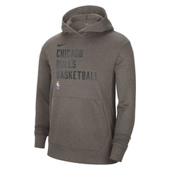 Nike Chicago Bulls Unisex 2023/24 Performance Spotlight On-Court Practice Pullover Hoodie Olive