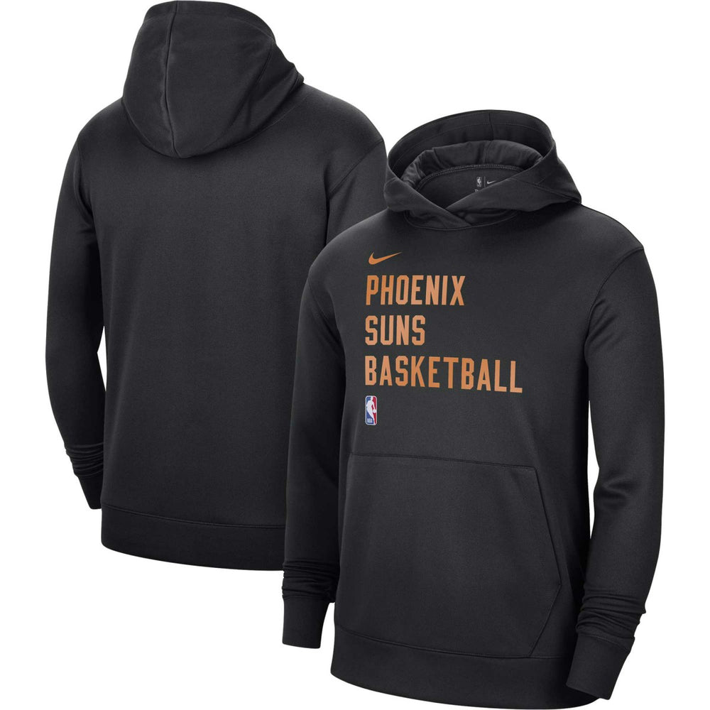 Nike Phoenix Suns Unisex 2023/24 Performance Spotlight On-Court Practice Pullover Hoodie Black