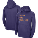 Nike Phoenix Suns Unisex 2023/24 Performance Spotlight On-Court Practice Pullover Hoodie Purple