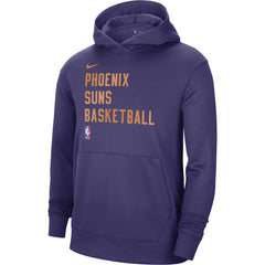 Nike Phoenix Suns Unisex 2023/24 Performance Spotlight On-Court Practice Pullover Hoodie Purple