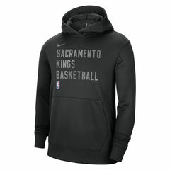 Nike Sacramento Kings Unisex 2023/24 Performance Spotlight On-Court Practice Pullover Hoodie Black