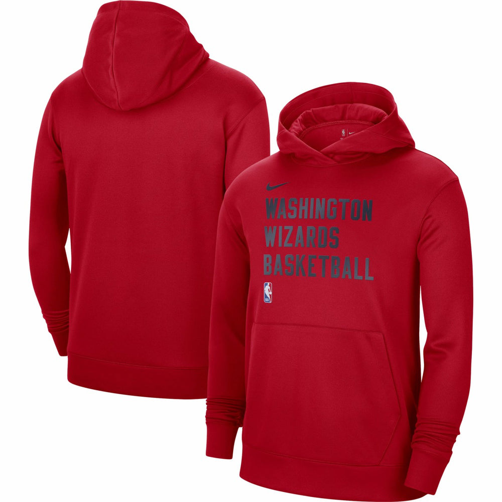 Nike Washington Wizards Unisex 2023/24 Performance Spotlight On-Court Practice Pullover Hoodie Red