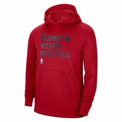 Nike Washington Wizards Unisex 2023/24 Performance Spotlight On-Court Practice Pullover Hoodie Red