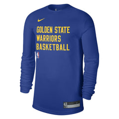 Nike Golden State Warriors Unisex 2023/24 Legend On-Court Practice Long Sleeve T-Shirt Royal