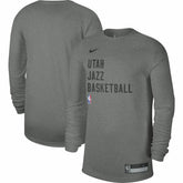 Nike Utah Jazz Unisex 2023/24 Legend On-Court Practice Long Sleeve T-Shirt Heather Gray